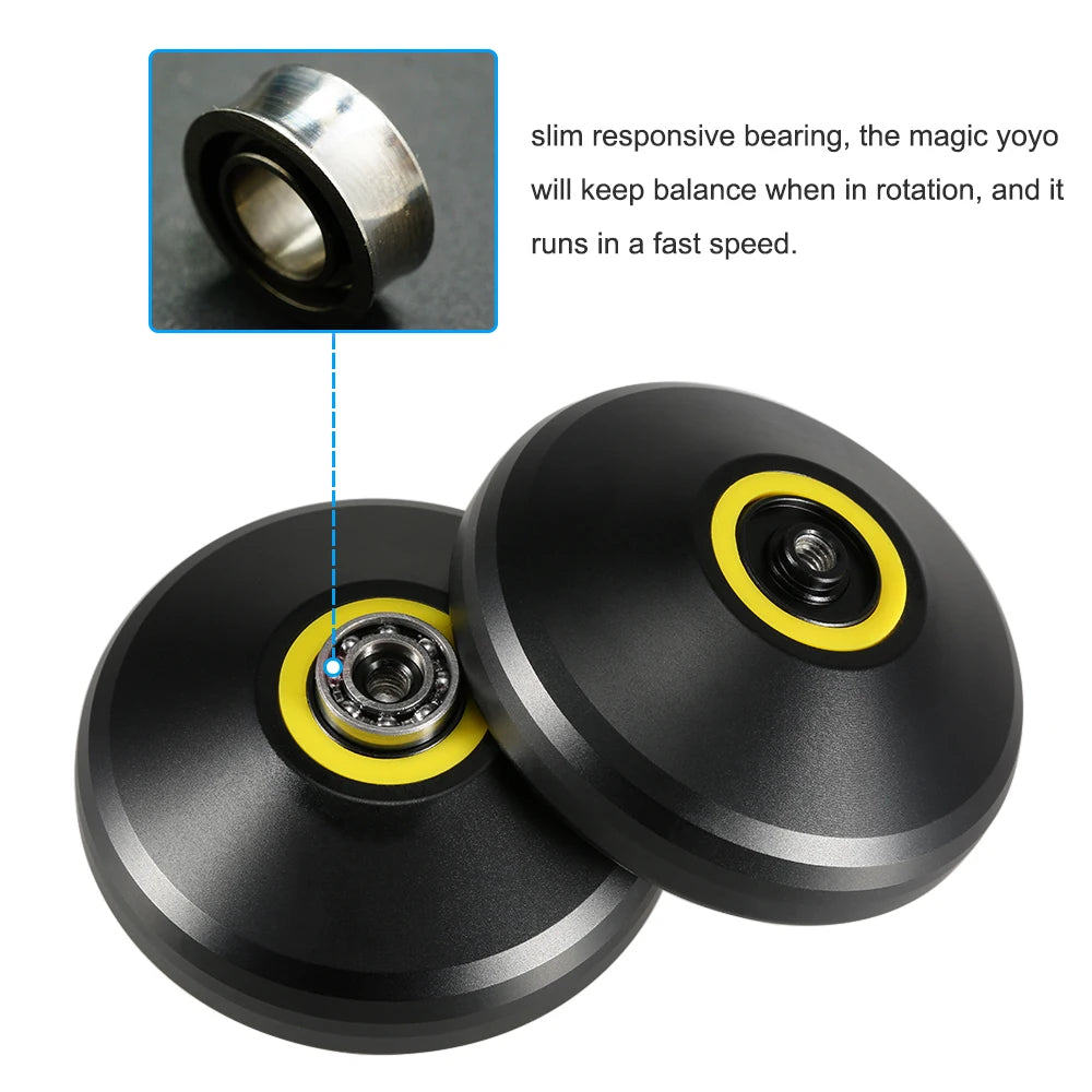 Magic Yoyo V3 YOYO ALUMINUM Alloy Professional Yoyo Toys Best Unresponsive or Responsive Yoyos Stroller yoyo for Children Boys Toys Gifts