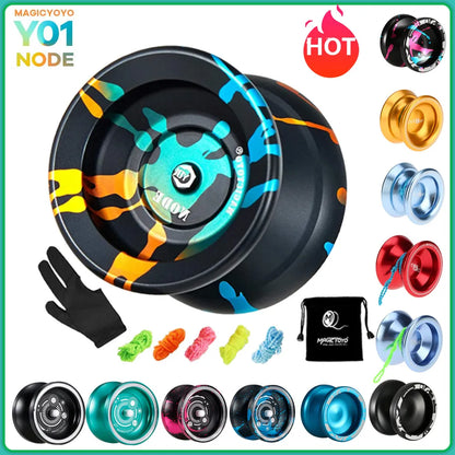 Magic Yoyo V3 YOYO ALUMINUM Alloy Professional Yoyo Toys Best Unresponsive or Responsive Yoyos Stroller yoyo for Children Boys Toys Gifts